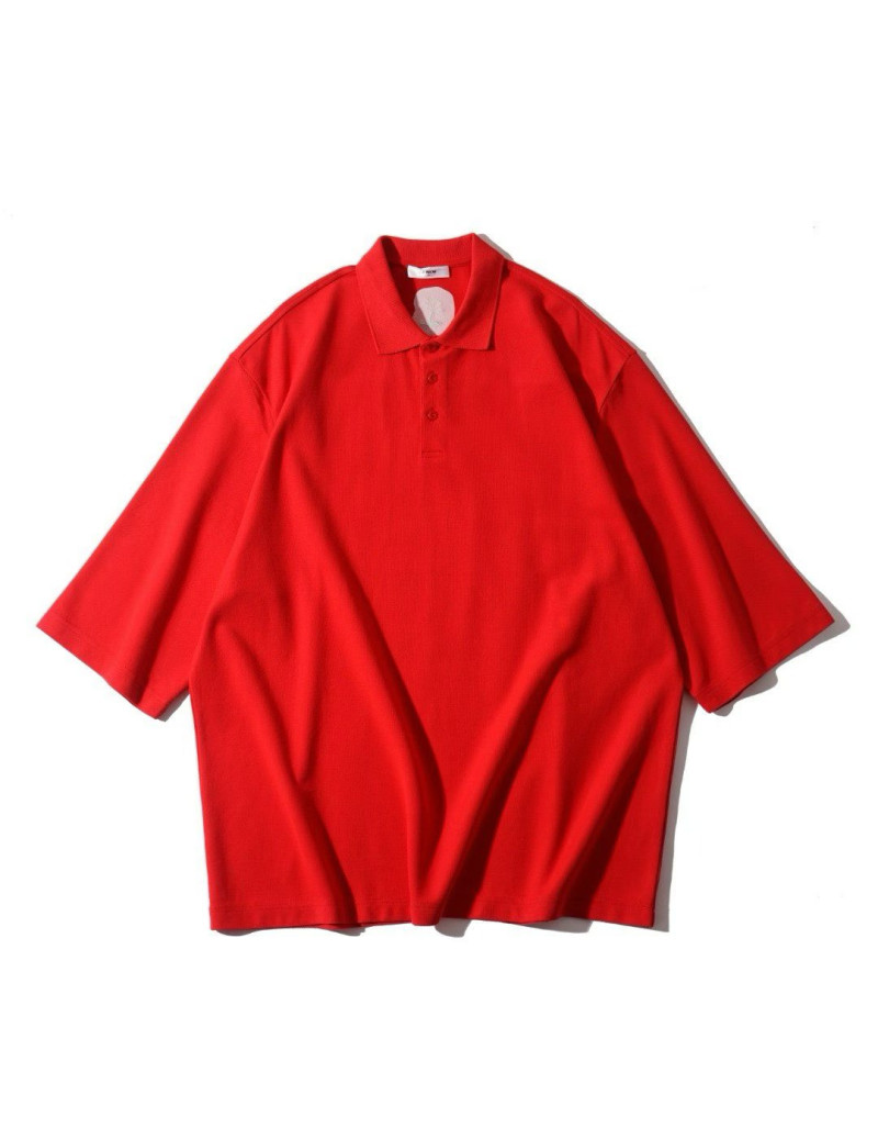 Rose Bloom Oversized Polo