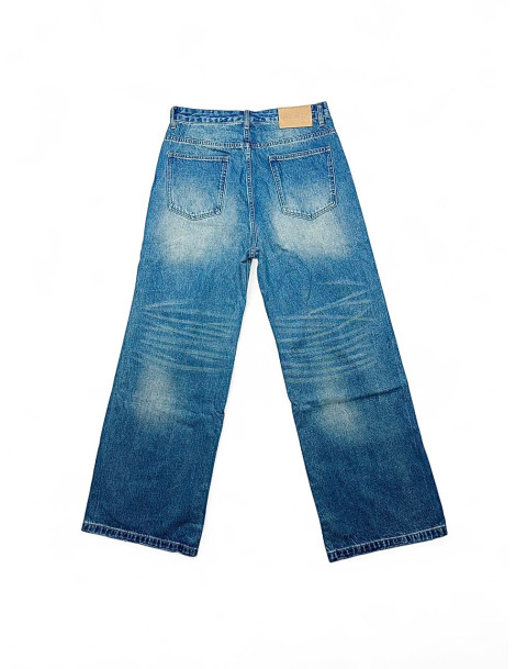 Blue Ripped Denim