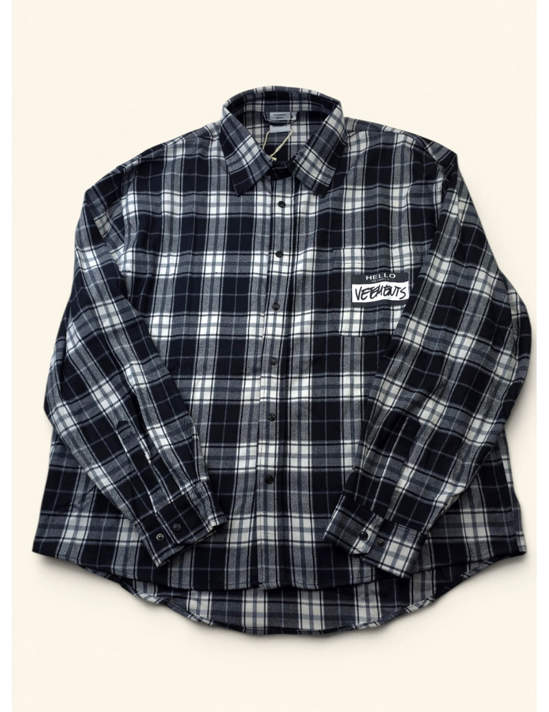 Vintage Check Oversize shirt