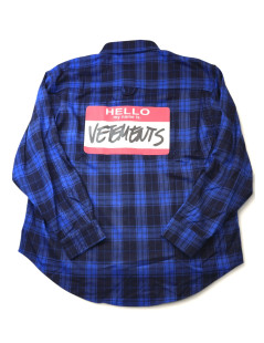 Vintage Check Oversize shirt