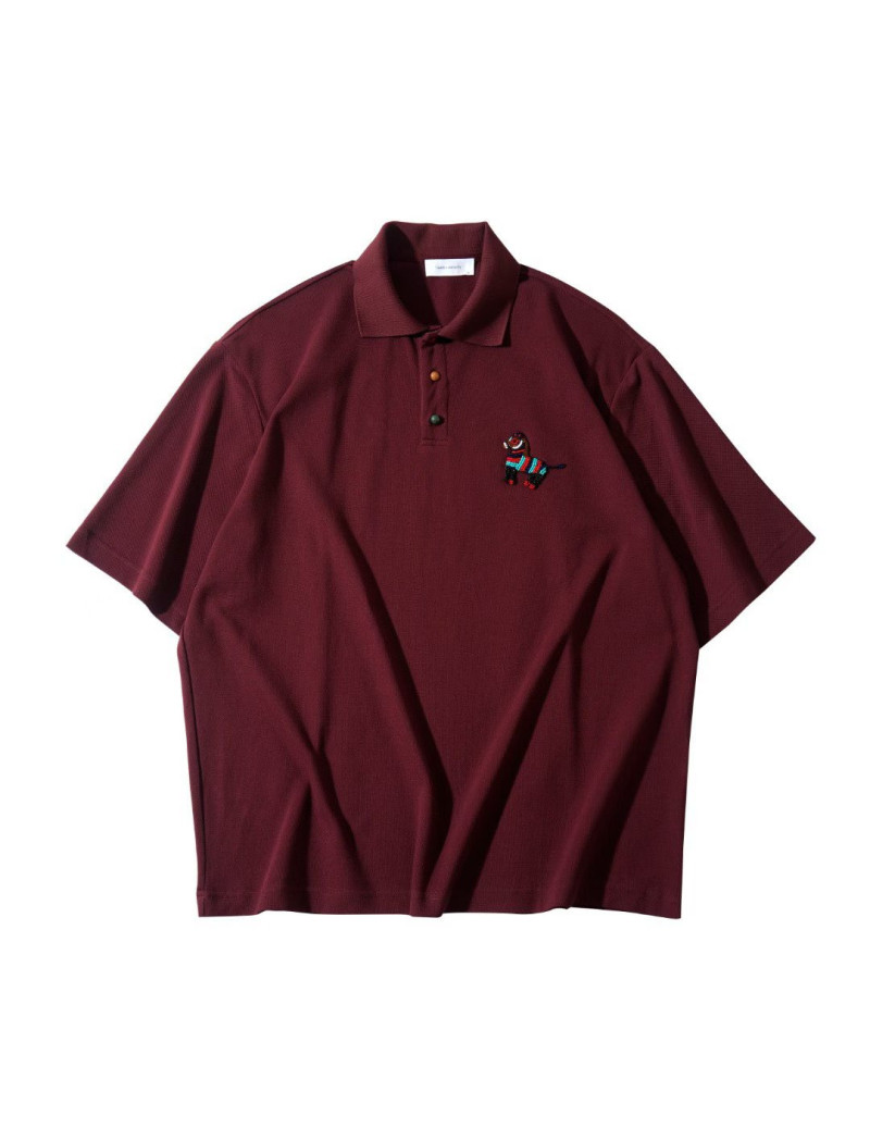 Burgundy Nomad Polo